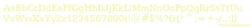 Egyptian505Bt Font – Yellow Fonts