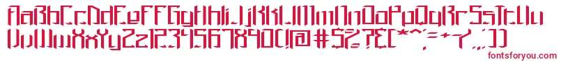 BrigadoomWideBrk Font – Red Fonts