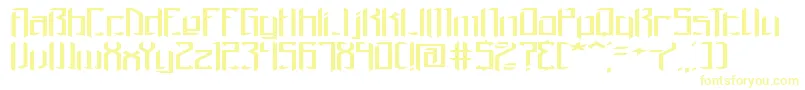 Подробнее о шрифте BrigadoomWideBrk Шрифт BrigadoomWideBrk – жёлтые шрифты