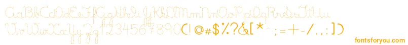 LumenDots Font – Orange Fonts