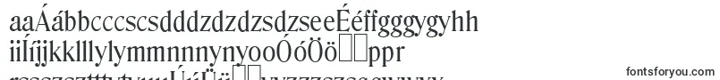 Шрифт DenverserialRegular – венгерские шрифты