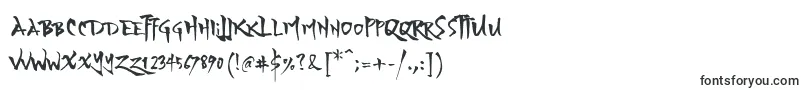 YozakuraRegular-Schriftart – Schriftarten, die mit Y beginnen