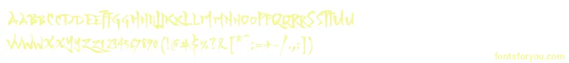 YozakuraRegular Font – Yellow Fonts