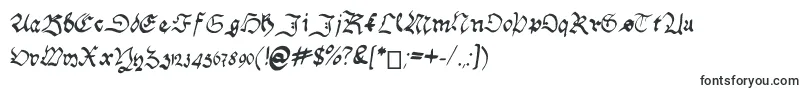 HandwritingSchwabacher Font – Butterfly Fonts