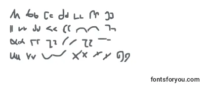 Shorthand Font
