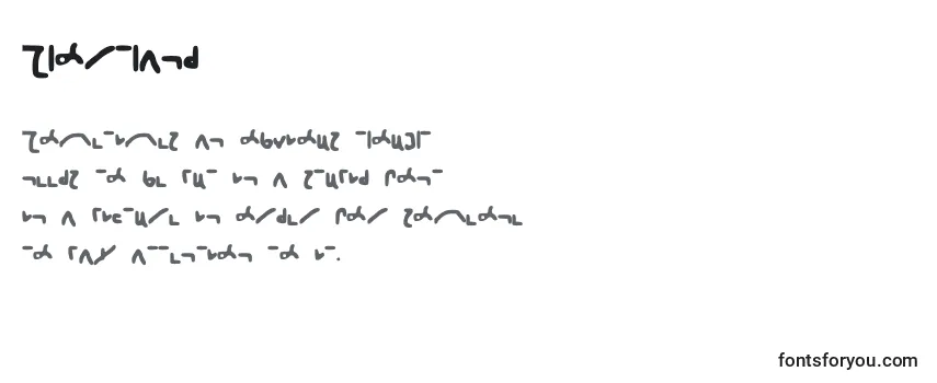 Обзор шрифта Shorthand