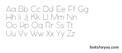 CocomatUltralightTrial Font