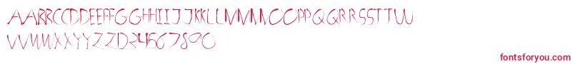 HorrorSketch Font – Red Fonts