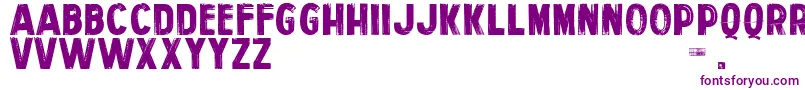 PersonalServices-Schriftart – Violette Schriften