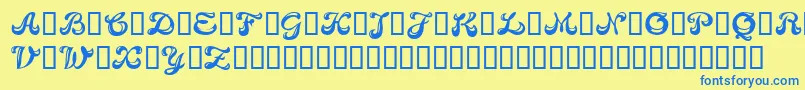 Más sobre la fuente Candb fuente Candb – Fuentes Azules Sobre Fondo Amarillo