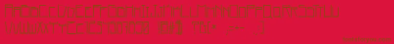 Подробнее о шрифте HomeSquareBc Шрифт HomeSquareBc – коричневые шрифты на красном фоне