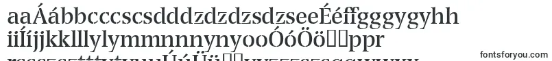 Transport-fontti – unkarilaiset fontit