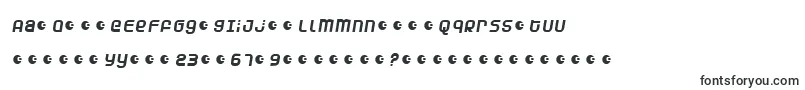 Шрифт Duneam – странные шрифты