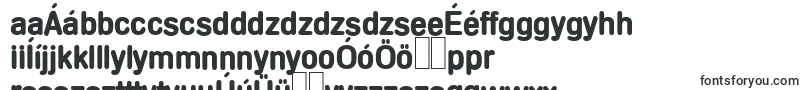 Шрифт MercedesserialBold – венгерские шрифты