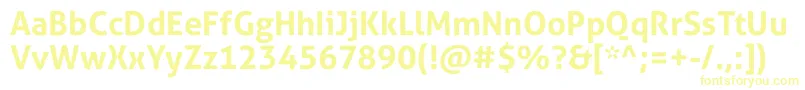 AllerStdBd Font – Yellow Fonts