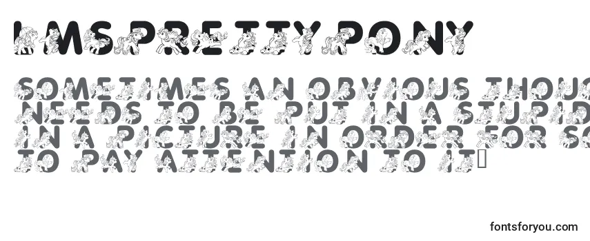 Обзор шрифта LmsPrettyPony