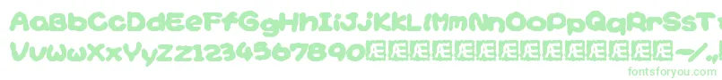 YoshisStoryGameTextBrk Font – Green Fonts