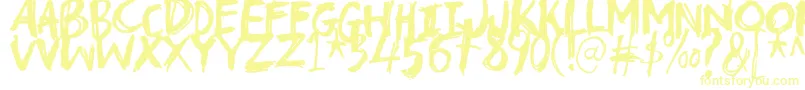 Troublemarkerdemo Font – Yellow Fonts