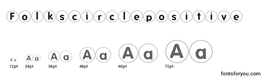Folkscirclepositive Font Sizes