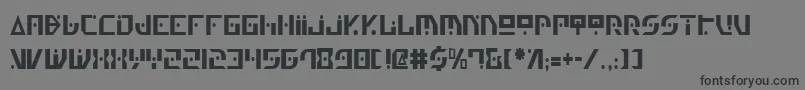 Genv2c Font – Black Fonts on Gray Background