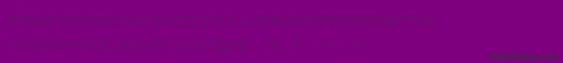 Fonte Snapix – fontes pretas em um fundo violeta