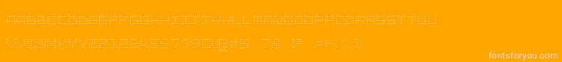 Więcej informacji o czcionce Snapix Czcionka Snapix – różowe czcionki na pomarańczowym tle