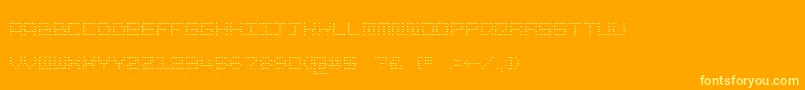 Шрифт Snapix – жёлтые шрифты на оранжевом фоне
