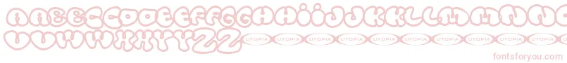 Tolo Font – Pink Fonts on White Background