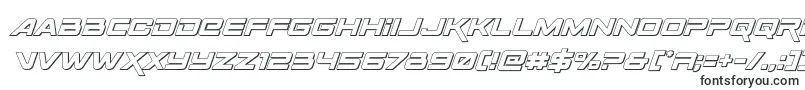 Шрифт Spaceranger3Dital – инопланетные шрифты