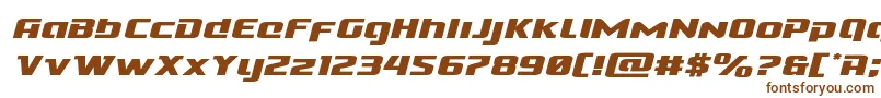 Cobaltalienexpandital Font – Brown Fonts