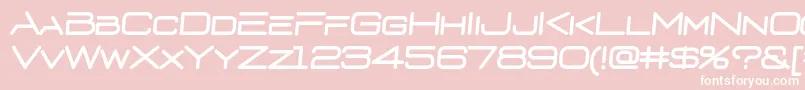 D3euronismI Font – White Fonts on Pink Background