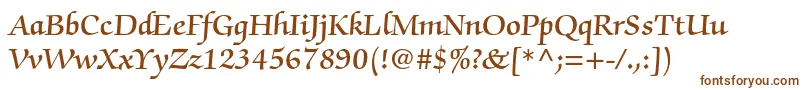 ZapfchancerystdDemi Font – Brown Fonts