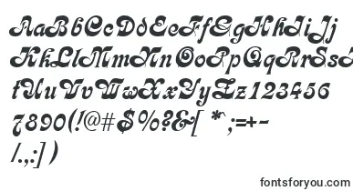 FleetwoodRegular font – letter Fonts