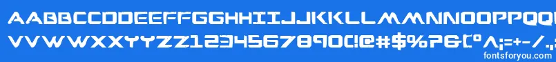 Подробнее о шрифте Wareagleb Шрифт Wareagleb – белые шрифты на синем фоне