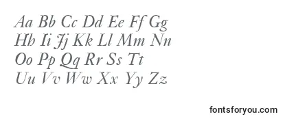 KisClassicoItalic-fontti