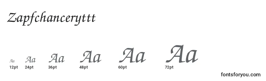 Zapfchanceryttt Font Sizes