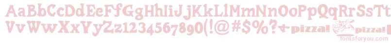 LittleCaesar-Schriftart – Rosa Schriften