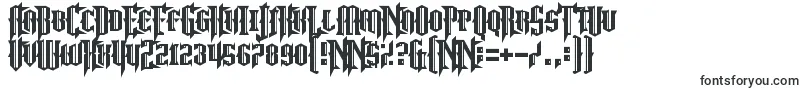 Шрифт NoMoreJustice – шрифты для логотипов