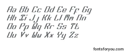 ZeeLanceItalic Font