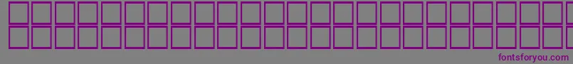 Othmani Font – Purple Fonts on Gray Background