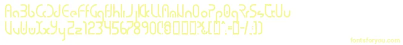 Purecirc Font – Yellow Fonts