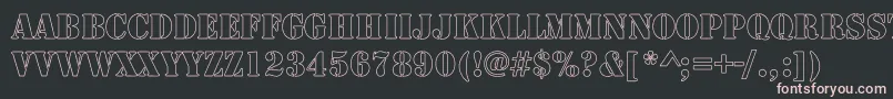 More about ArmyHollow Font ArmyHollow Font – Pink Fonts on Black Background