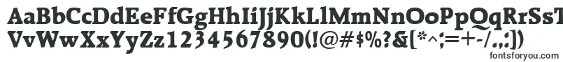RalentaBold-fontti – Arkkitehtuuriset fontit