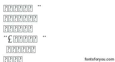 KarynaFont font – punjabi Fonts