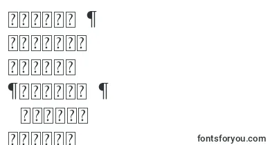 KarynaFont font – sinhalese Fonts