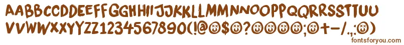 DkLiquidEmbrace Font – Brown Fonts