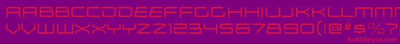 En savoir plus sur la police ZosmaltRegular Police ZosmaltRegular – polices rouges sur fond violet