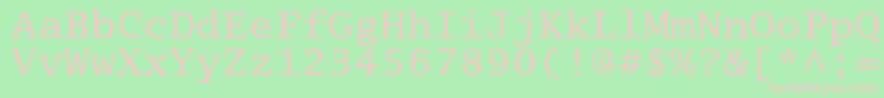 More about Lucidatypewriterstd Font Lucidatypewriterstd Font – Pink Fonts on Green Background