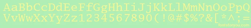 More about Lucidatypewriterstd Font Lucidatypewriterstd Font – Yellow Fonts on Green Background