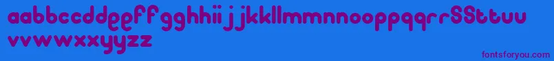 More about Pooplatter Font Pooplatter Font – Purple Fonts on Blue Background